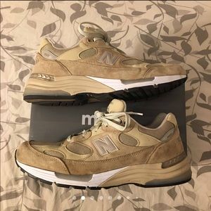 New Balance 992 Made in USA Tan